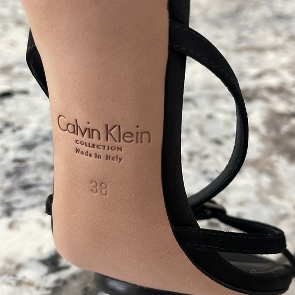 Calvin Klein Collection Black Heels size 39 - Picture 7 of 10